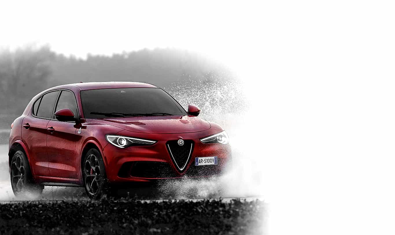 Alfa Romeo Stelvio quadrifoglio – off